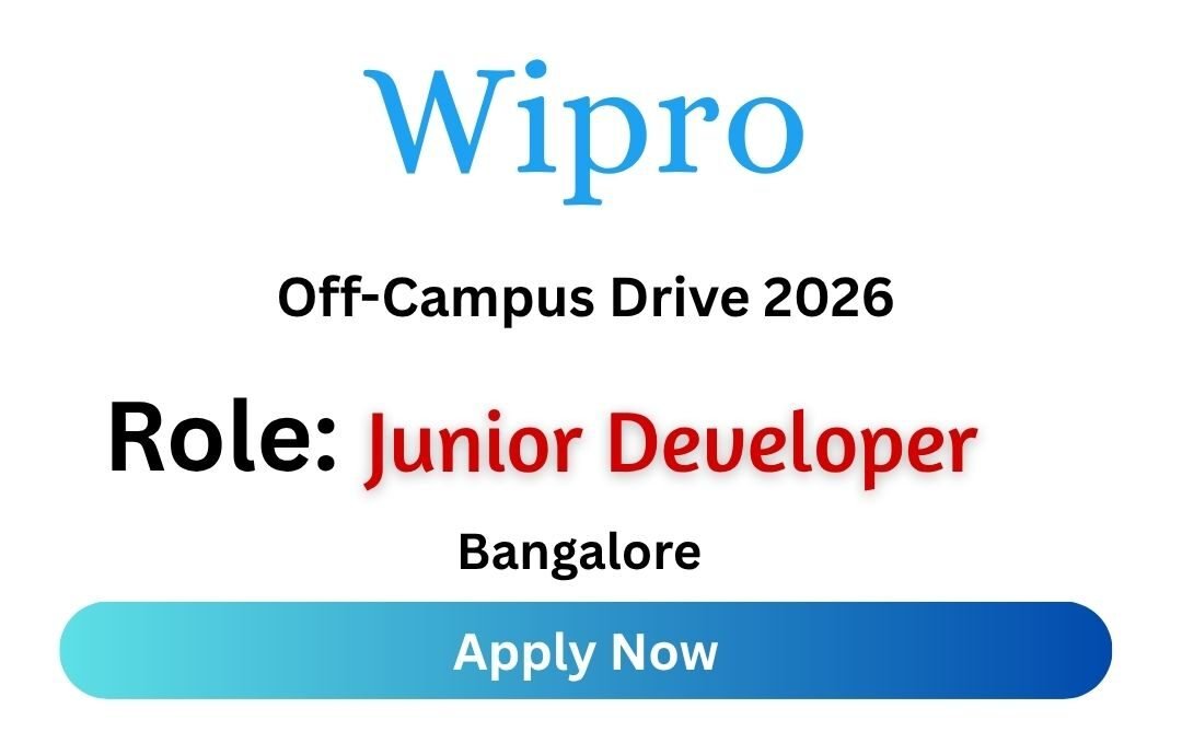Wipro Off-campus Drive 2026