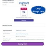 Cognizant Off-campus Drive 2026