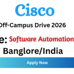 Cisco Off-campus Drive 2026