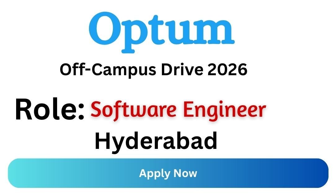 Optum Off-campus Drive 2026