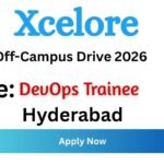 Xcelore Off-campus Drive 2026
