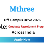 Mthree Off-campus Drive 2026