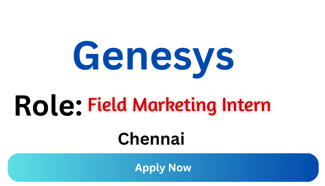 Genesys Off-campus Drive 2026