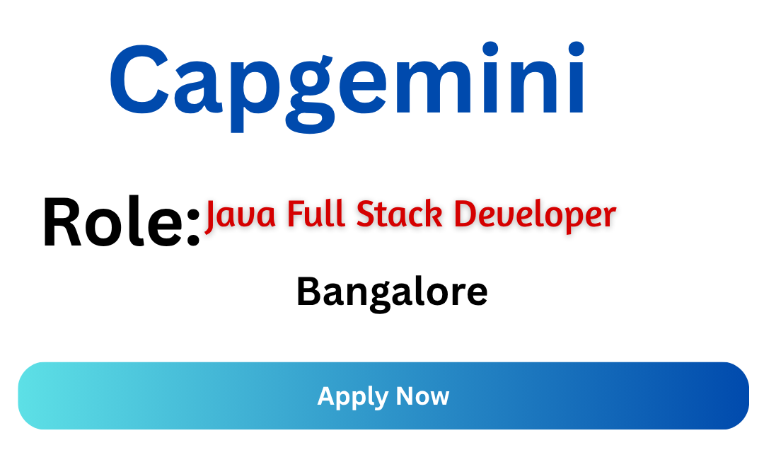 Capgemini Off-campus Drive 2026