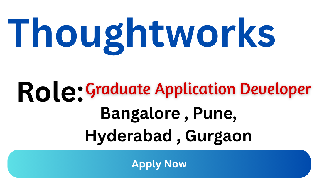 Thoughtworks Off-campus Drive 2026