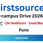 Firstsource Off-campus Drive 2026