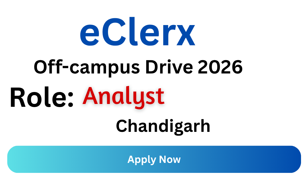 eClerx Off-campus Drive 2026