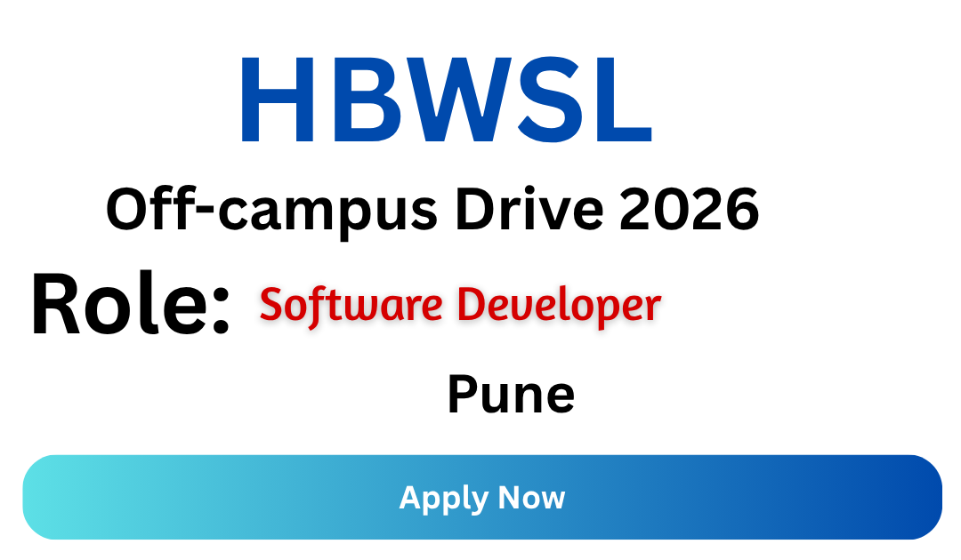 HBWSL Off-campus Drive 2026