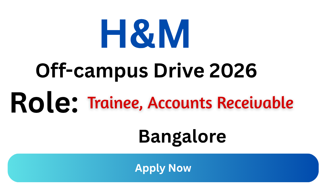 H&M Off-campus Drive 2026