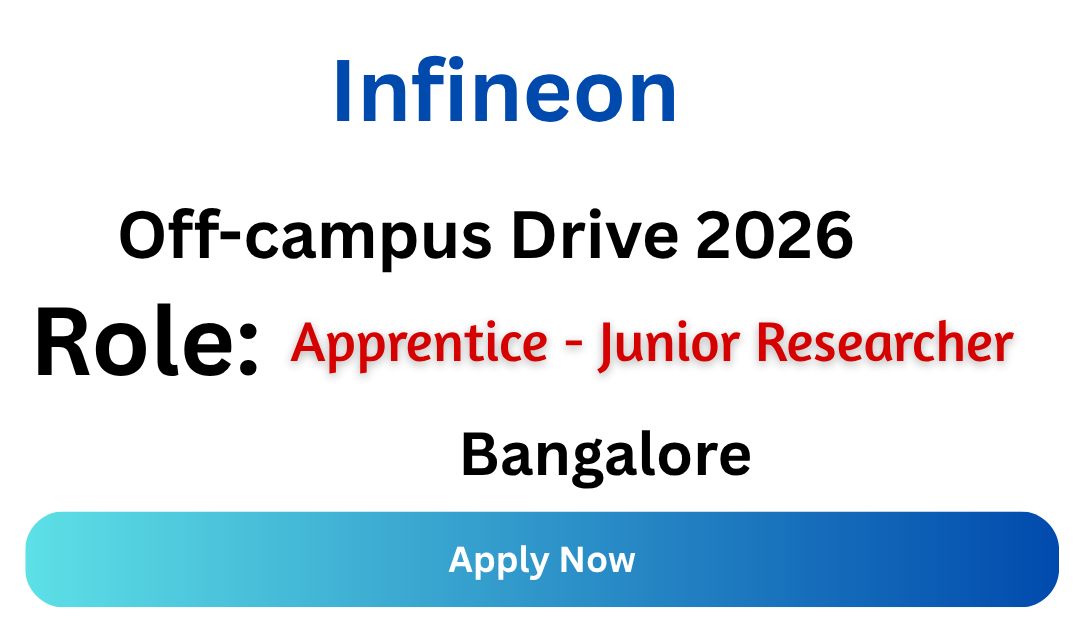 Infineon Off-campus Drive 2026