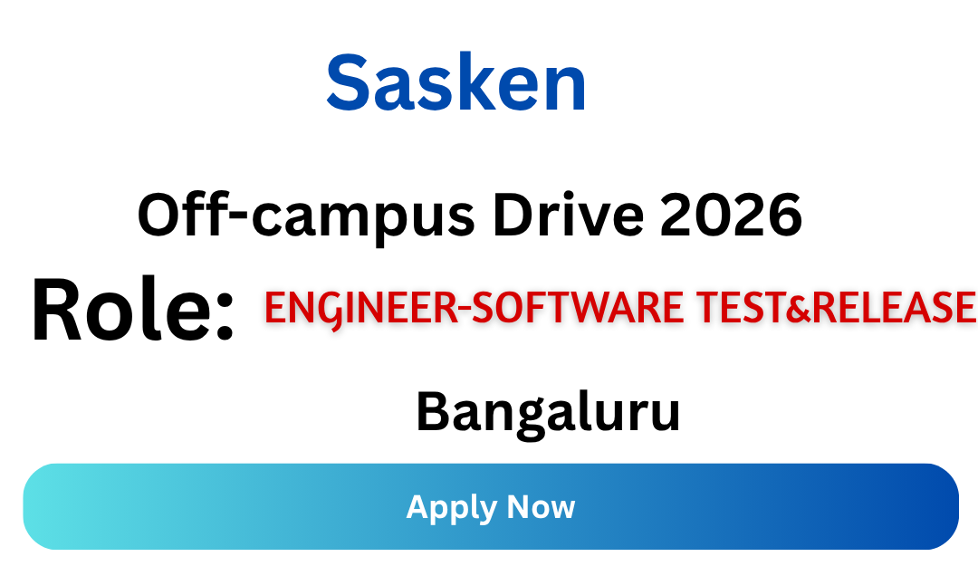 Sasken Off-campus Drive 2026