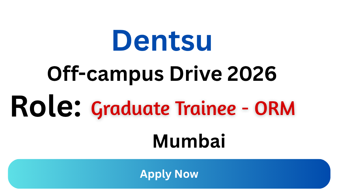 Dentsu Off-campus Drive 2026