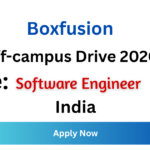 Boxfusion Off-campus Drive 2026