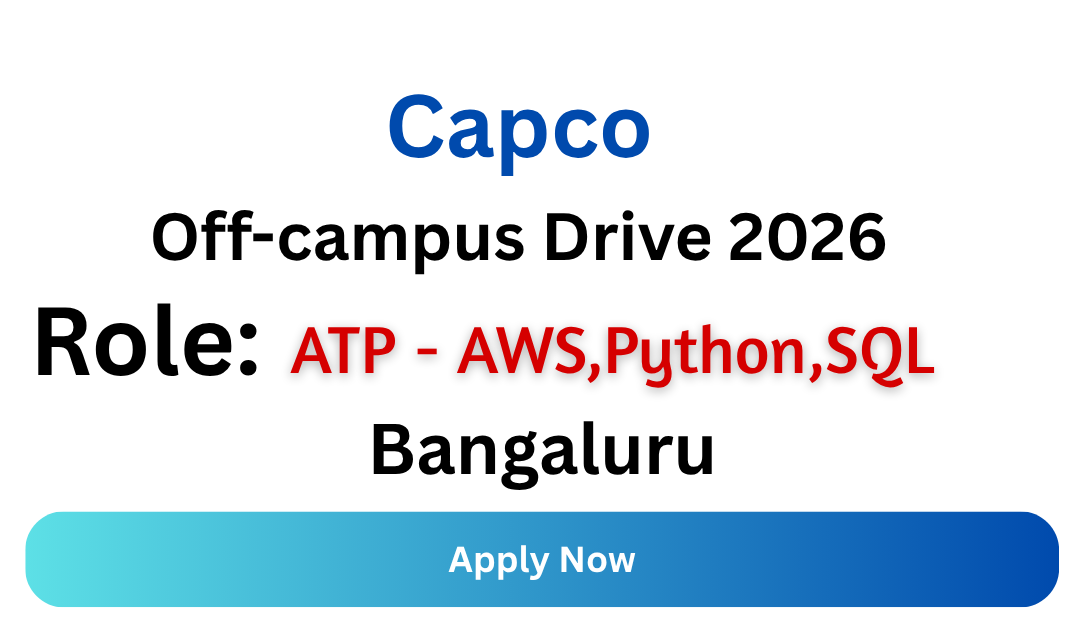Capco Off-campus Drive 2026