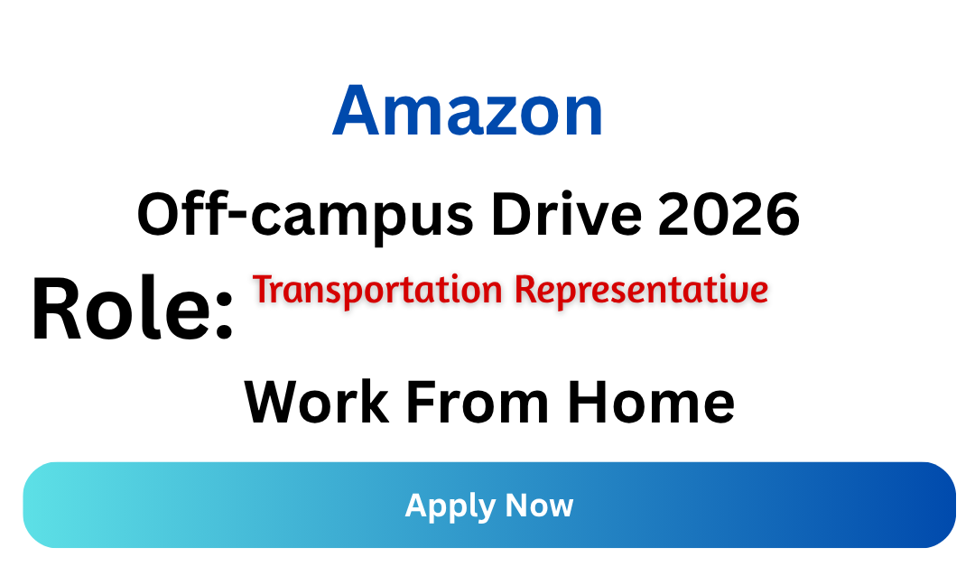 Amazon Off-campus Drive 2026