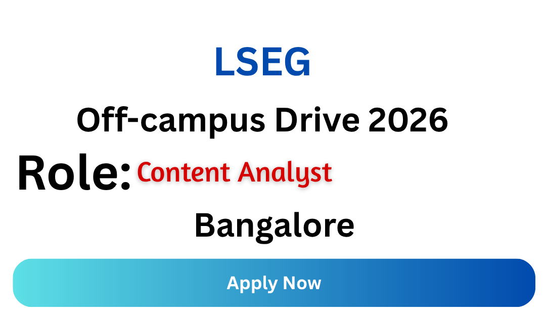 LSEG Off-campus Drive 2026