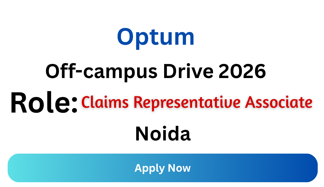 Optum Off-campus Drive 2026