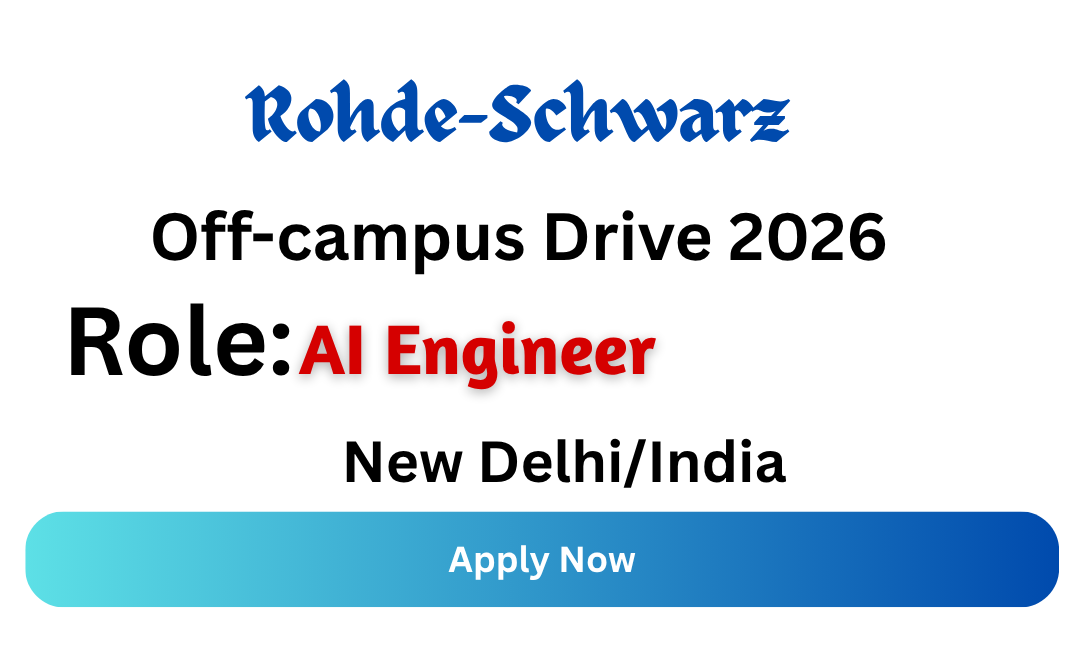 Rohde-Schwarz Off-campus Drive 2026