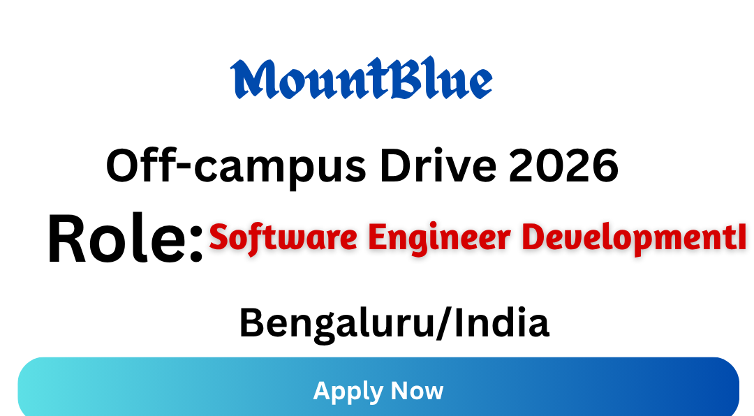 MountBlue Off-campus Drive 2026