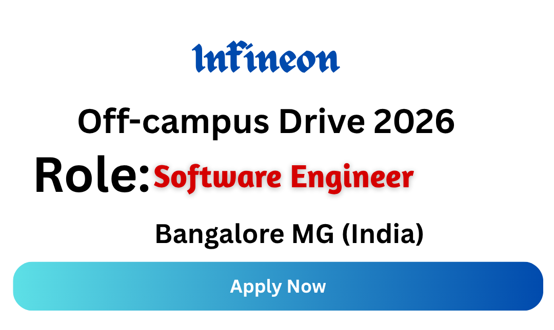 Infineon Off-campus Drive 2026