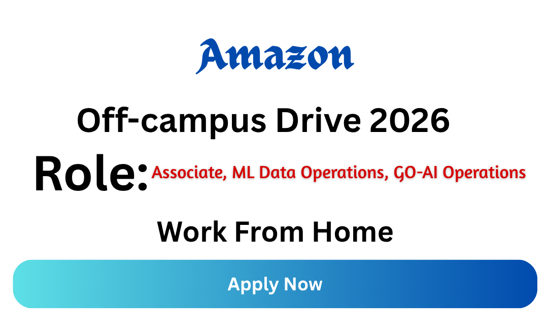 Amazon Off-campus Drive 2026