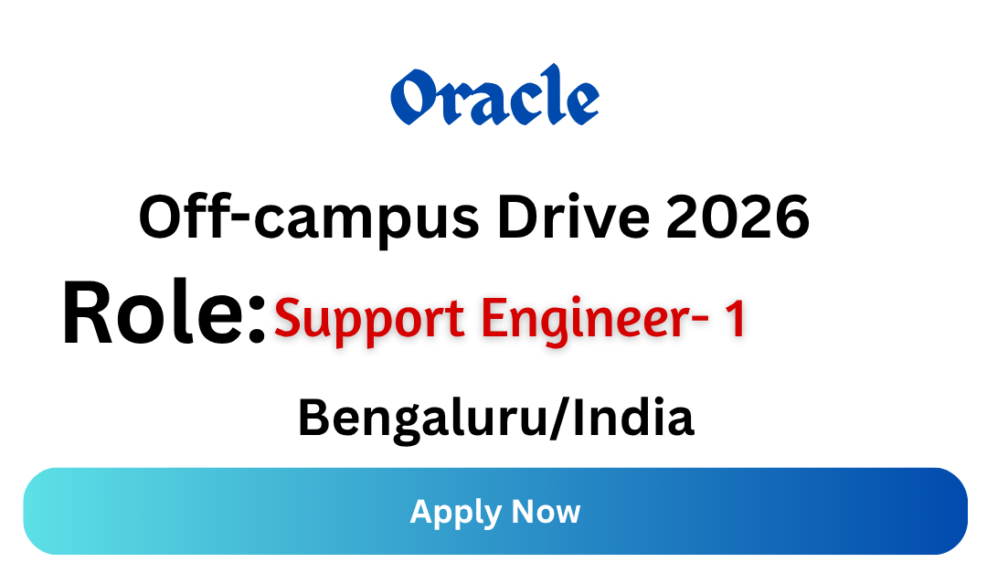Oracle Off-campus Drive 2026