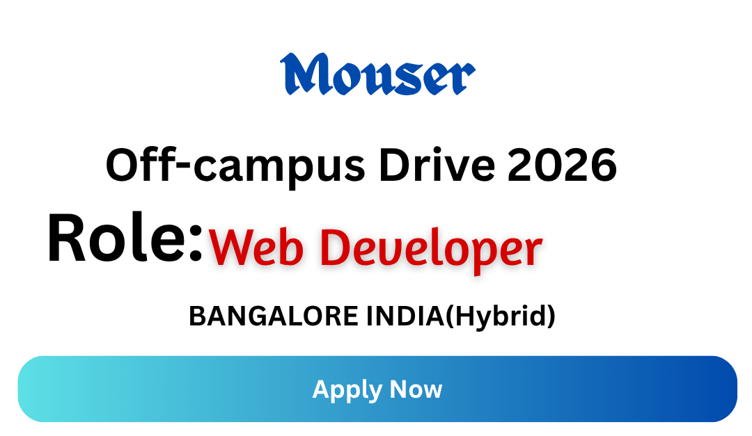 Mouser Off-campus Drive 2026