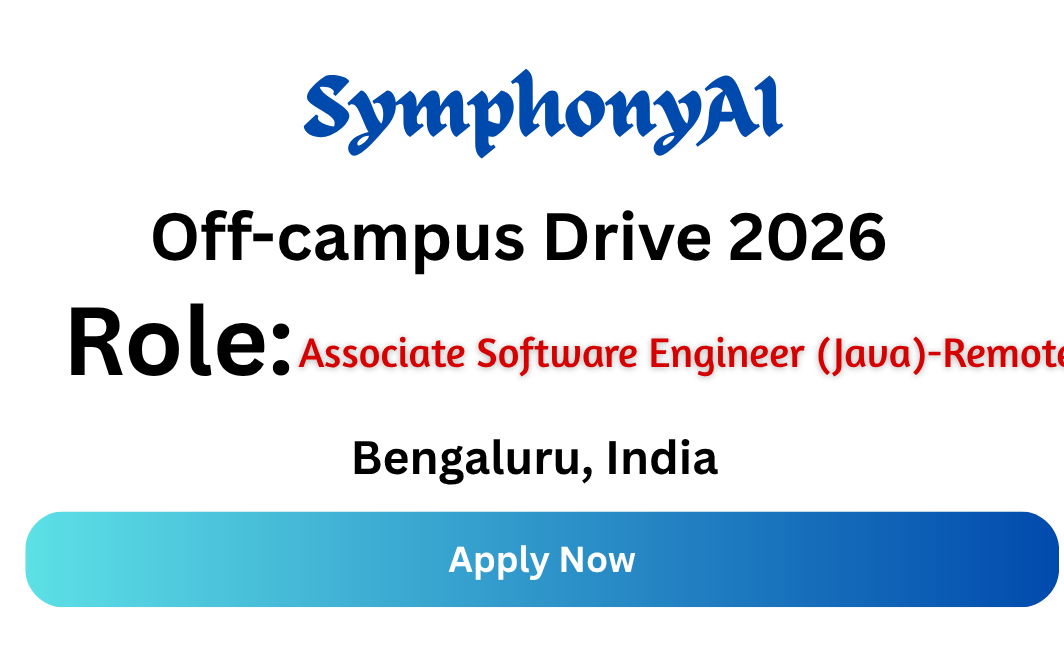 SymphonyAI Off-campus Drive 2026