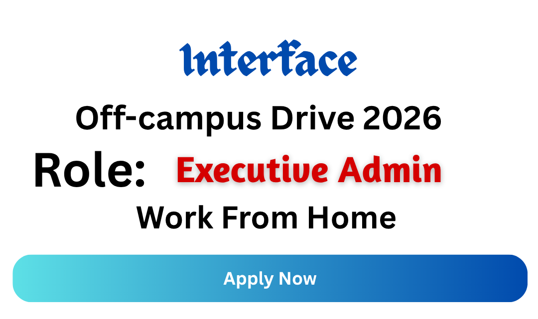 Interface Off-campus Drive 2026
