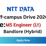 NTT DATA Off-campus Drive 2026