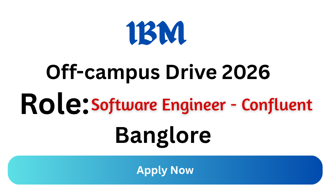 IBM Off-campus Drive 2026
