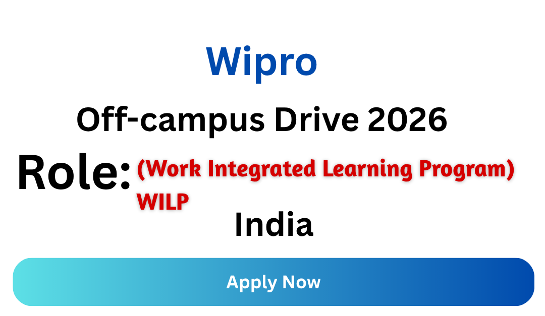 Wipro Off-campus Drive 2026