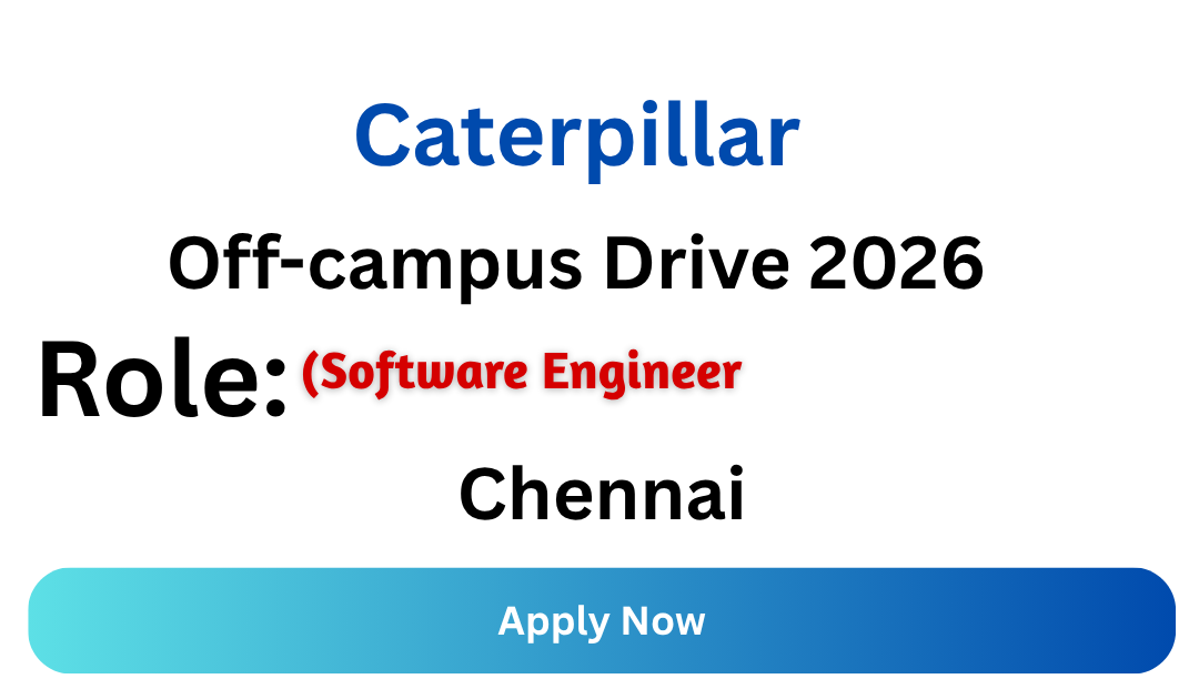 Caterpillar Off-campus Drive 2026