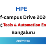 HPE Off-campus Drive 2026