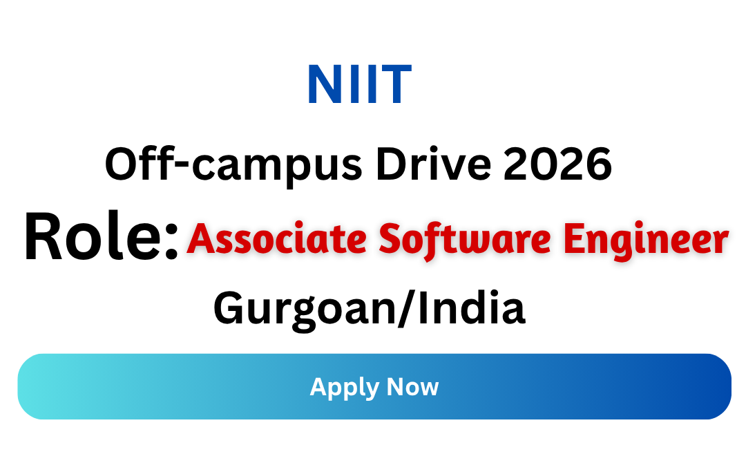 NIIT Off-campus Drive 2026