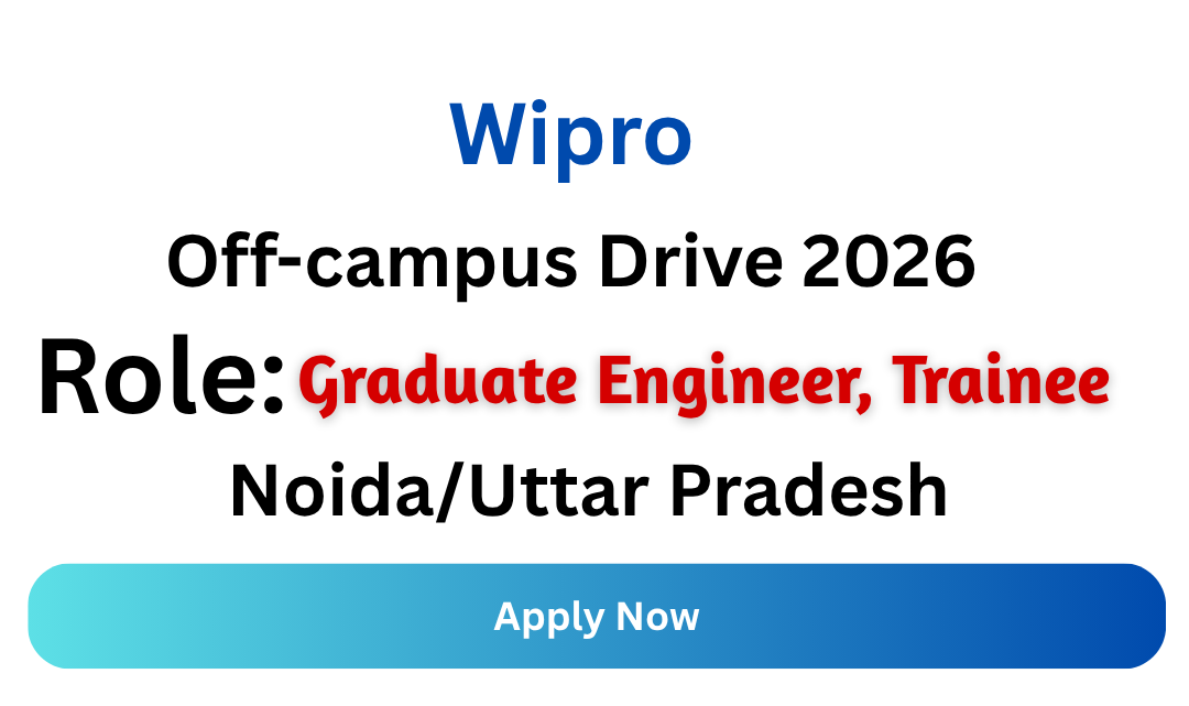 Wipro Off-campus Drive 2026