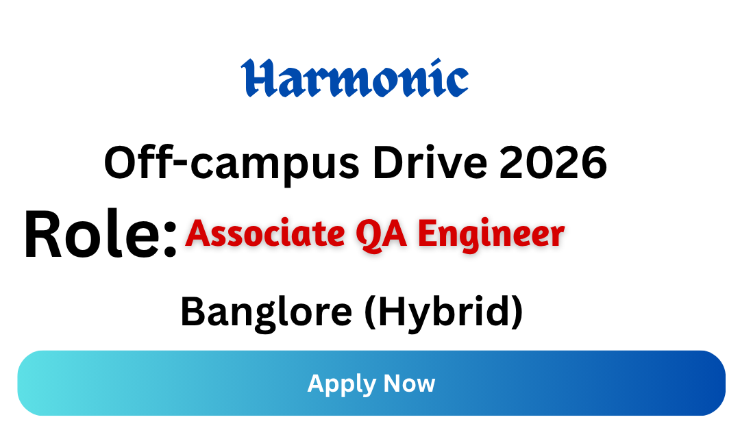 Harmonic Off-campus Drive 2026