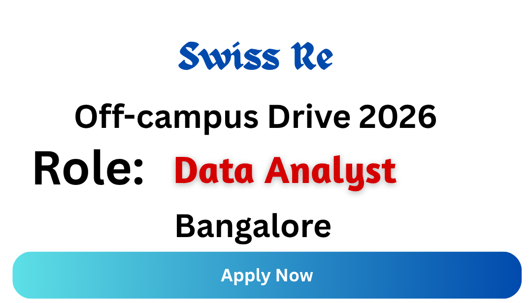Swiss Re Off-campus Drive 2026