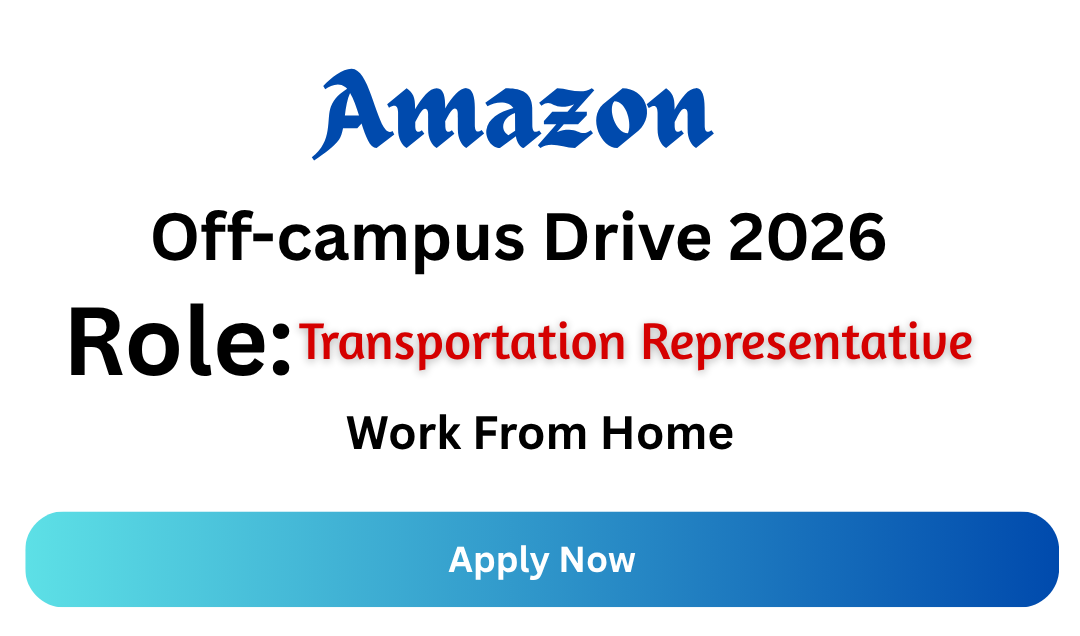 Amazon Off-campus Drive 2026
