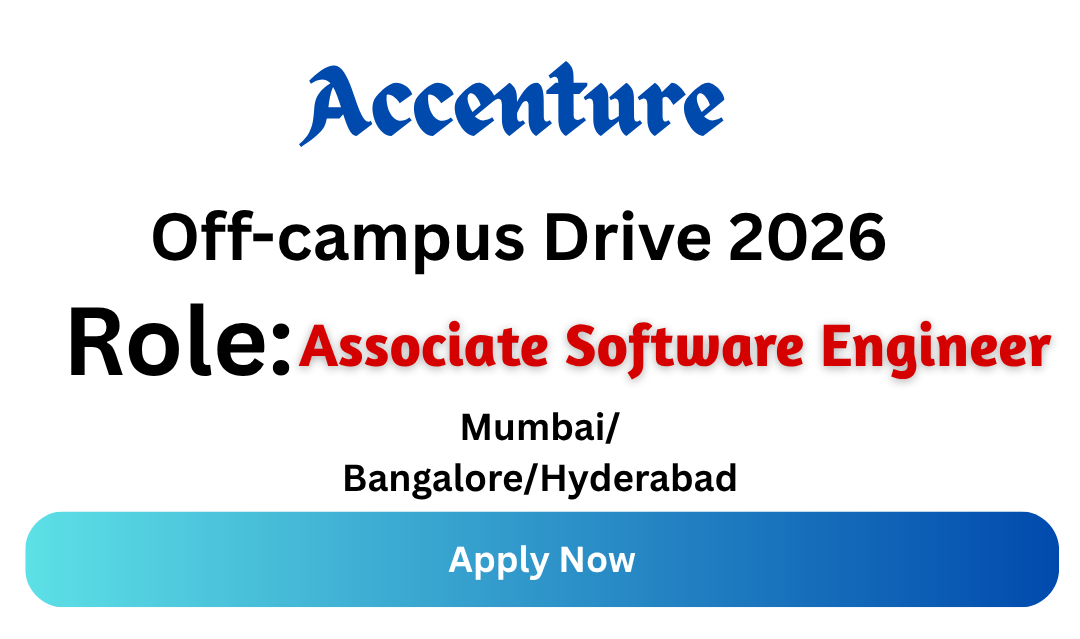 Accenture Off-campus Drive 2026
