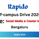 Rapido Off-campus Drive 2026