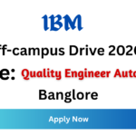 IBM Off-campus Drive 2026