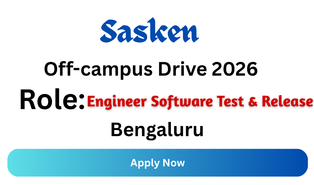 Sasken Off-campus Drive 2026