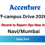 Accenture Off-campus Drive 2026