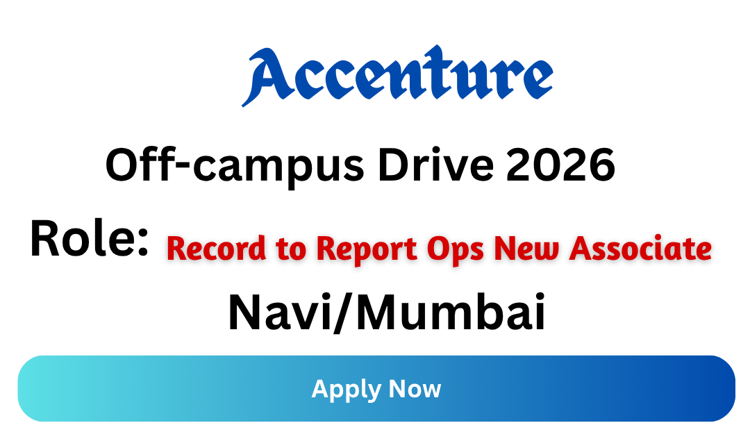 Accenture Off-campus Drive 2026