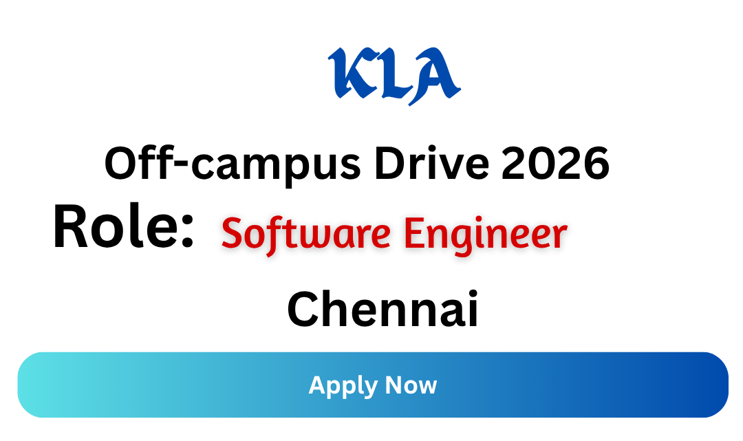 KLA Off-campus Drive 2026