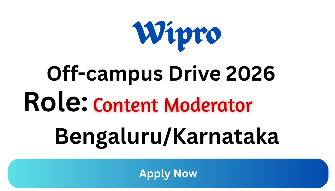 Wipro Off-campus Drive 2026