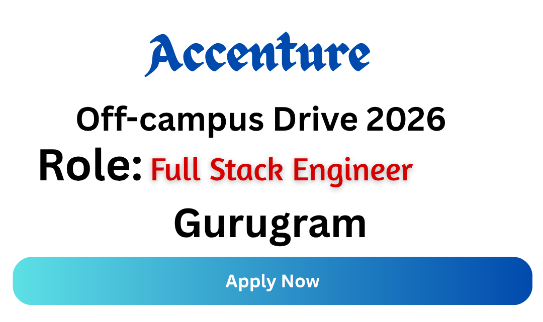 Accenture Off-campus Drive 2026
