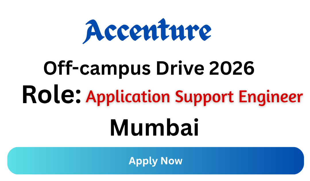 Accenture Off-campus Drive 2026