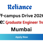 Reliance Off-campus Drive 2026